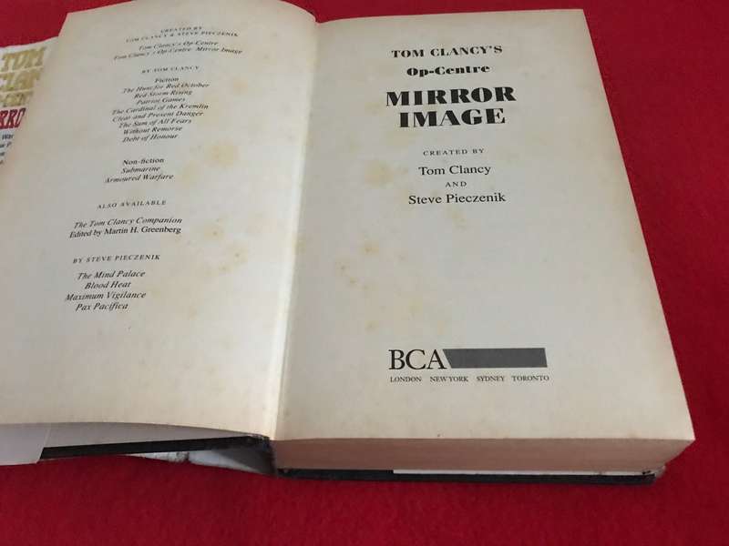 Mirror Image: (Tom Clancys Op-Centre) Hardcover