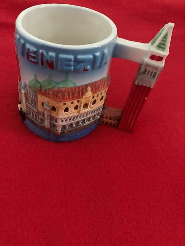 Vintage Venice Canal Souvenir Mug, Italy Souvenir Mug