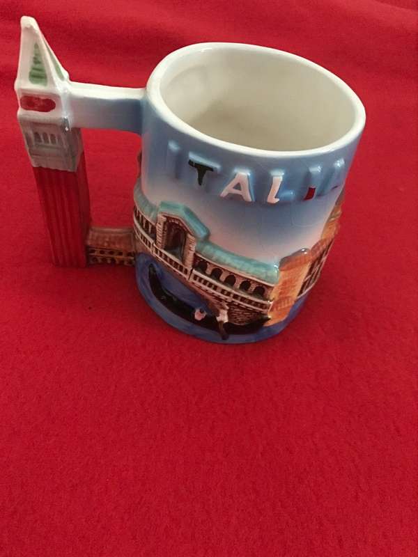 Vintage Venice Canal Souvenir Mug, Italy Souvenir Mug