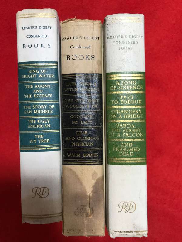 1st edition book bundle of 3