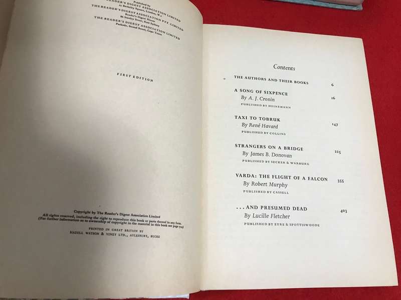 1st edition book bundle of 3