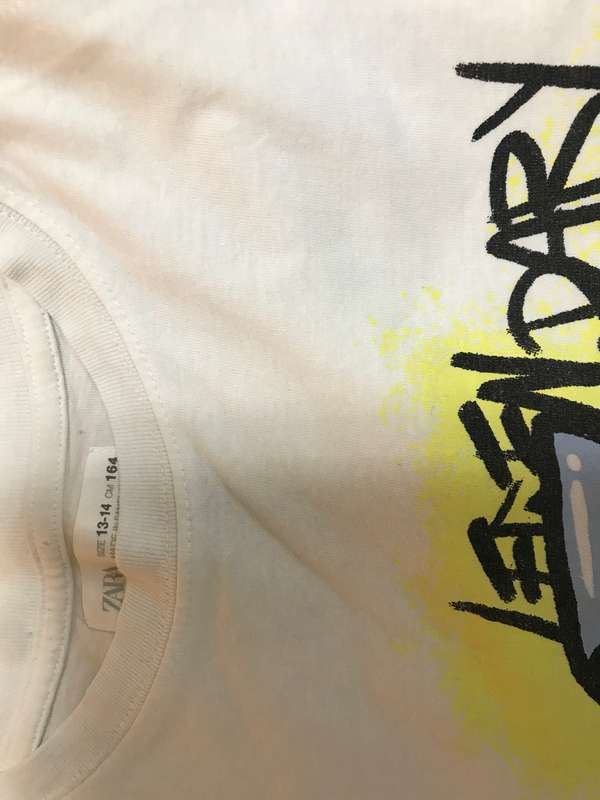 Zara Graffiti t-shirt 13-14years