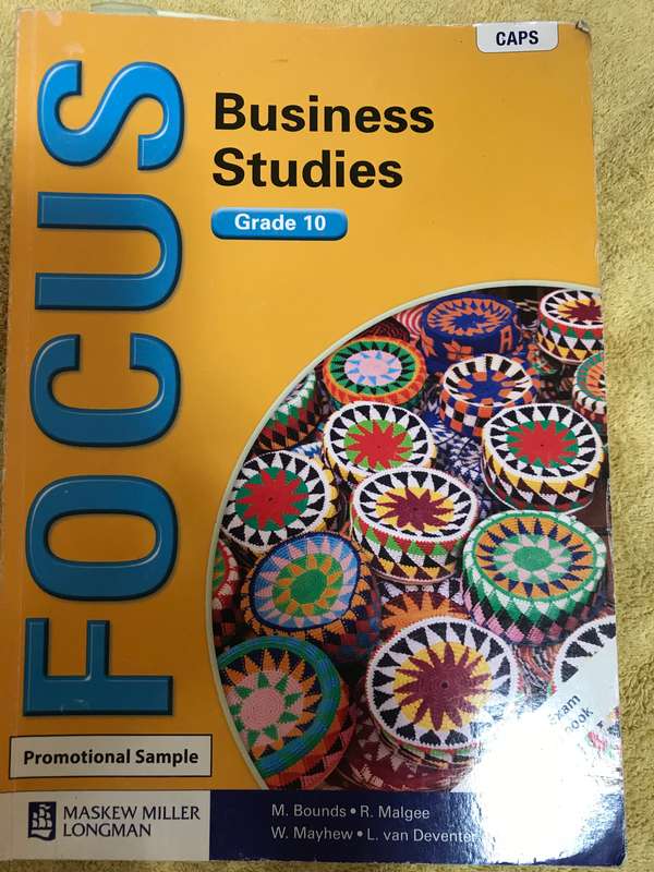 Focus Business Studies Grade 10