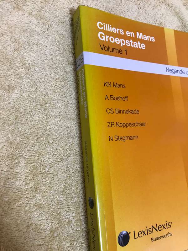 GROEPSTATE VOLUME 1 Cilliers en mans 9de uitgawe