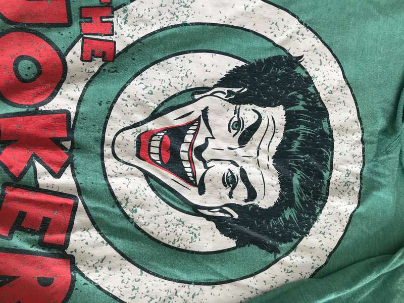 The Joker DC Comics Long Tee Shirt Size XXL Green