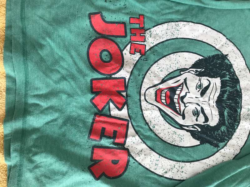 The Joker DC Comics Long Tee Shirt Size XXL Green