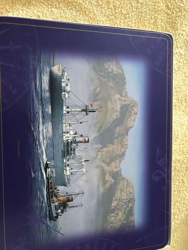 Safmarine Golden Jubilee (1946-1996) 6 place mats inside Box