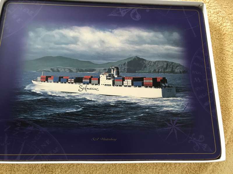 Safmarine Golden Jubilee (1946-1996) 6 place mats inside Box