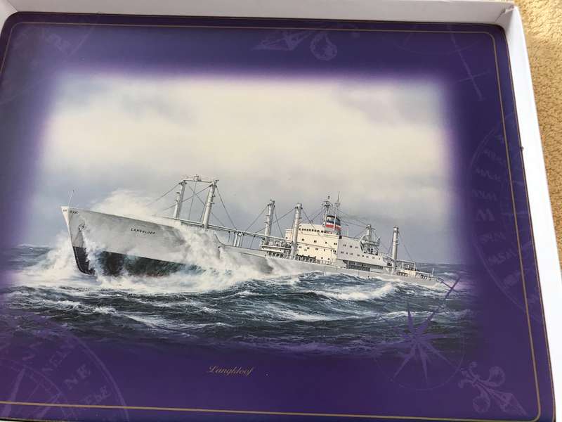 Safmarine Golden Jubilee (1946-1996) 6 place mats inside Box