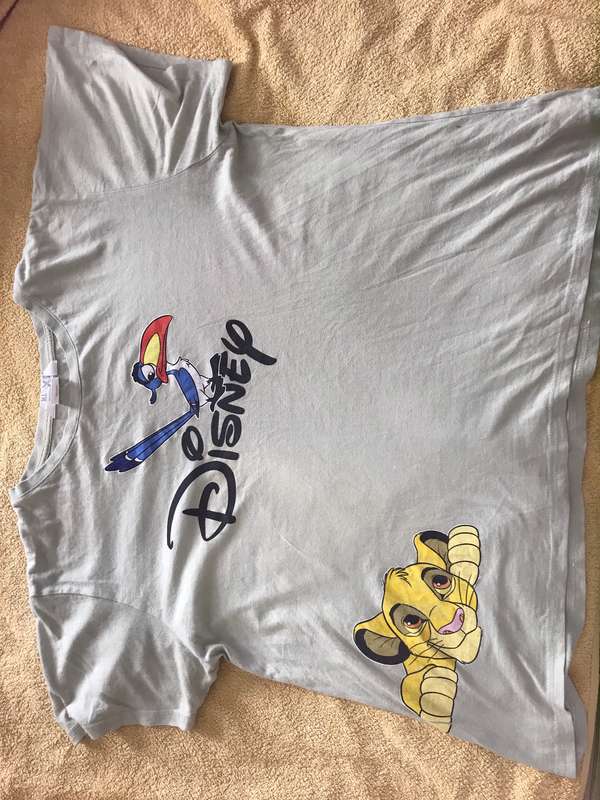 Disney Men Tee shirt green XL