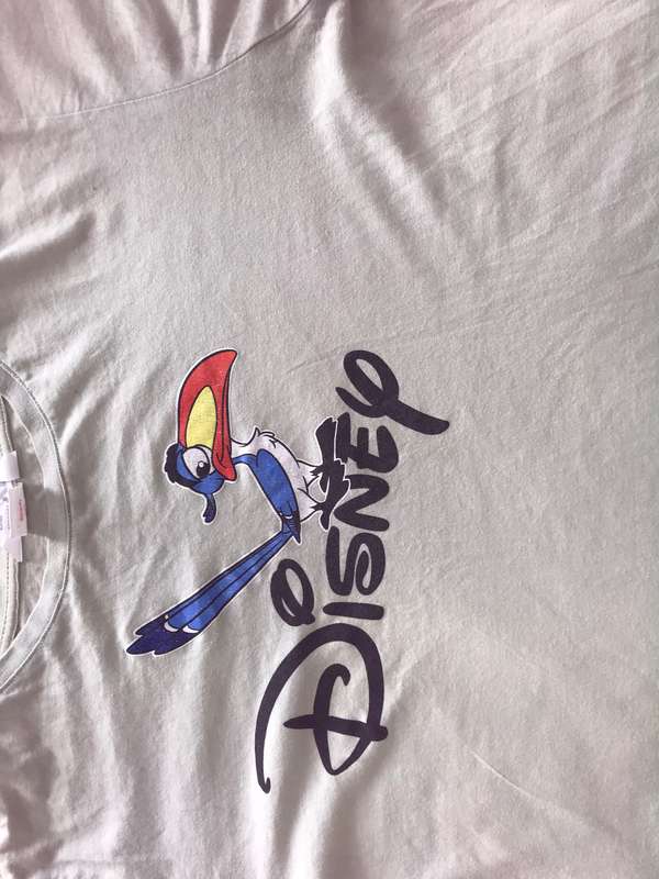 Disney Men Tee shirt green XL