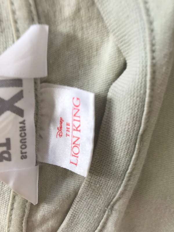 Disney Men Tee shirt green XL