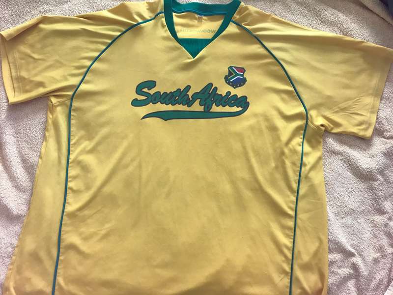 South-Africa tee-shirt size 2XL Woolworth nr 11 at back