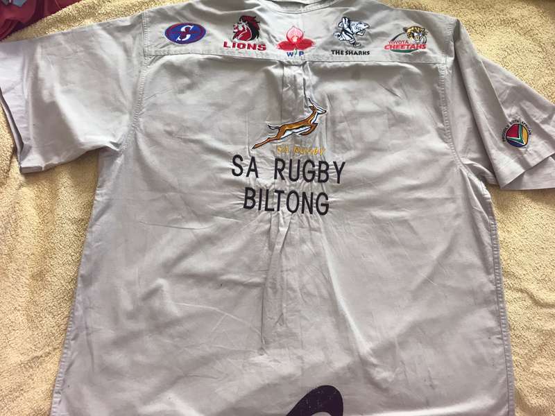 South-Africa Rugby Biltong shirt XL
