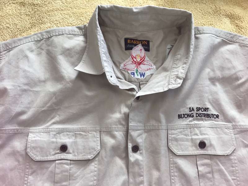 South-Africa Rugby Biltong shirt XL