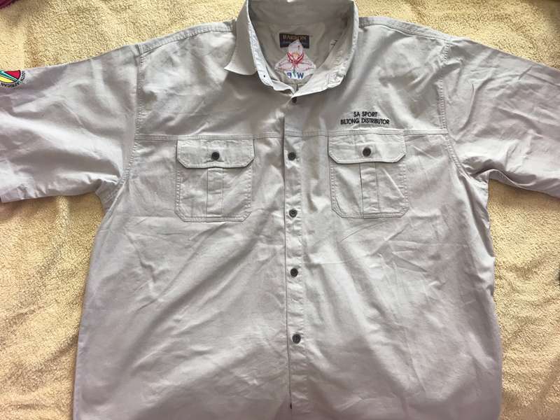 South-Africa Rugby Biltong shirt XL