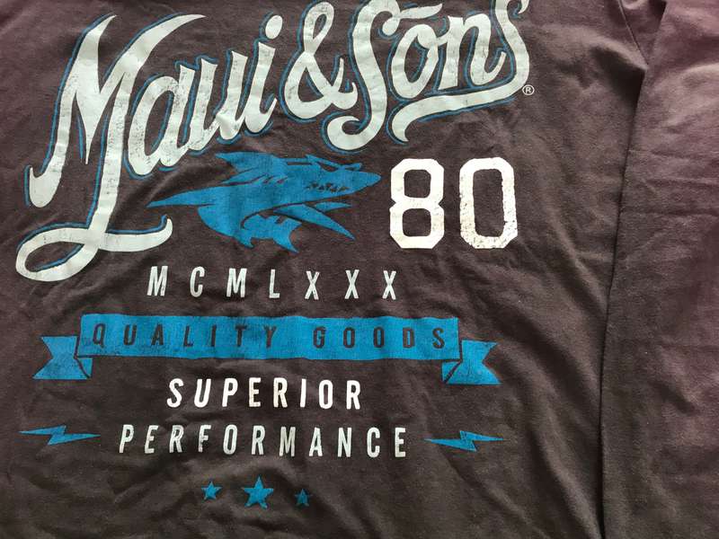 World Famous Maui&Sons size XXL grey