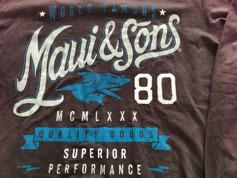World Famous Maui&Sons size XXL grey