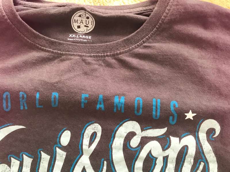 World Famous Maui&Sons size XXL grey
