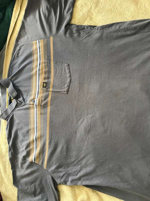 CAT short sleeve Polo shirt size 3XL