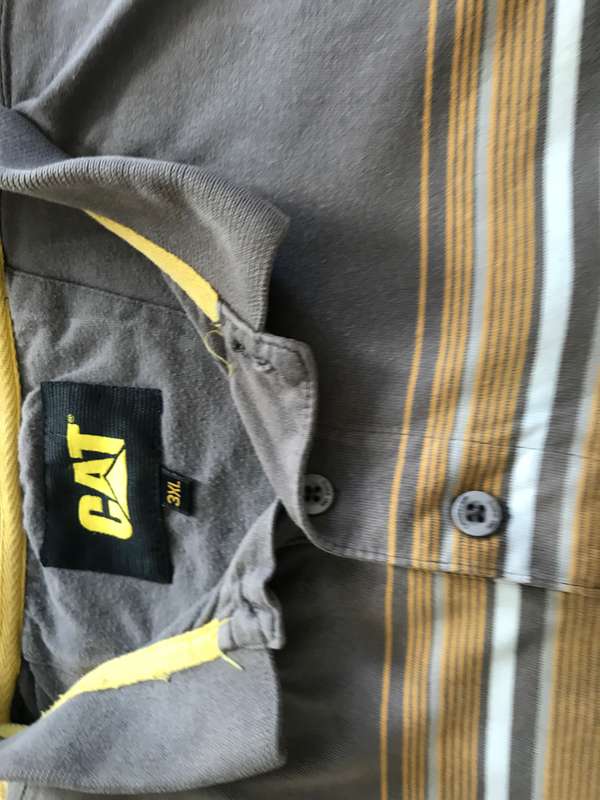 CAT short sleeve Polo shirt size 3XL