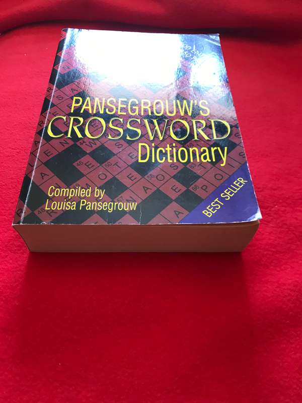 Pansegrouw's Crossword Dictionary Book by L.L. Pansegrouw