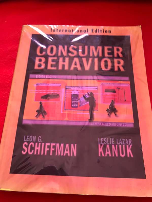 Consumer Behavior International edition 8th edition