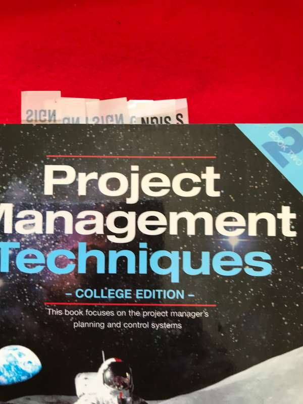 Project Management Techniques Book by Rory Burke book 2 second edition