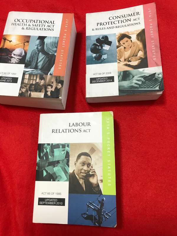 Jutas pocket statutes Lot 3 books