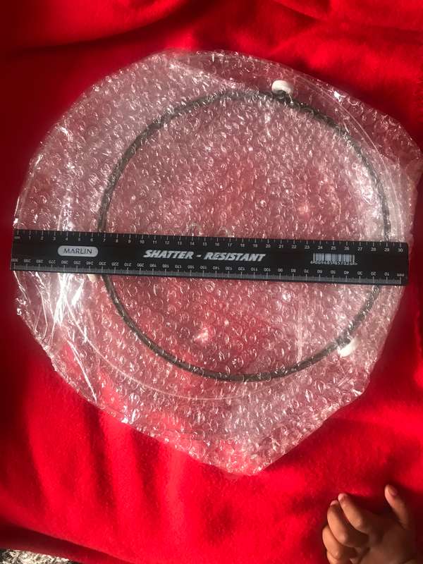 Defy 30L microwave glass plate
