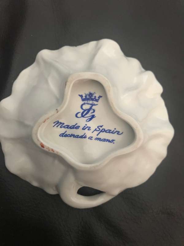JOYEROS PLATOS PORCELANA decoradas a mano made in Spain