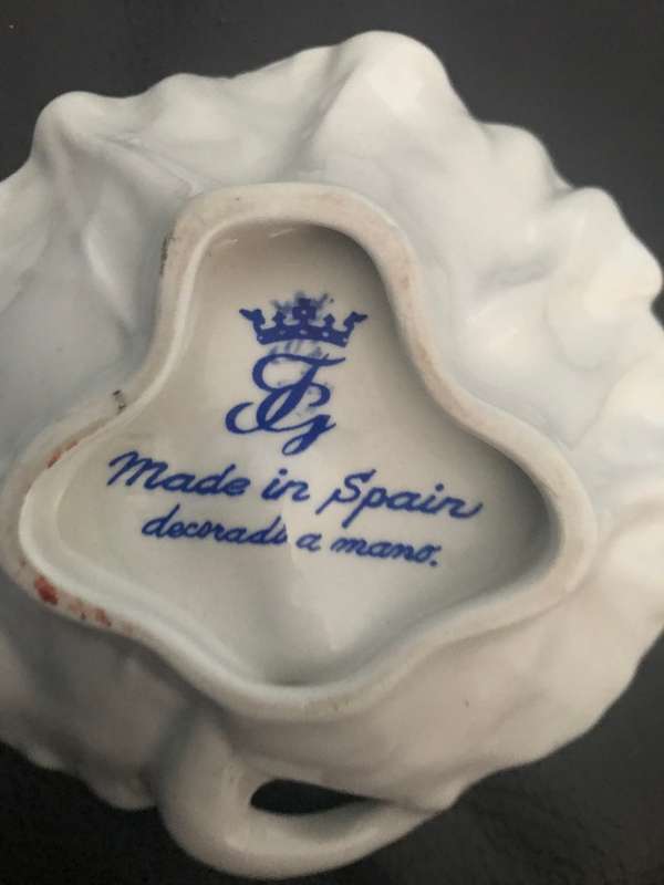 JOYEROS PLATOS PORCELANA decoradas a mano made in Spain