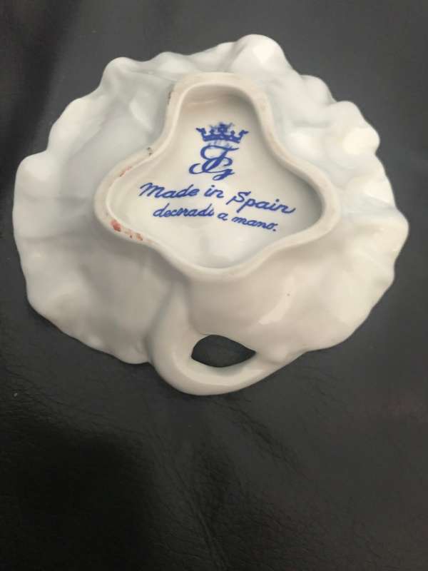 JOYEROS PLATOS PORCELANA decoradas a mano made in Spain