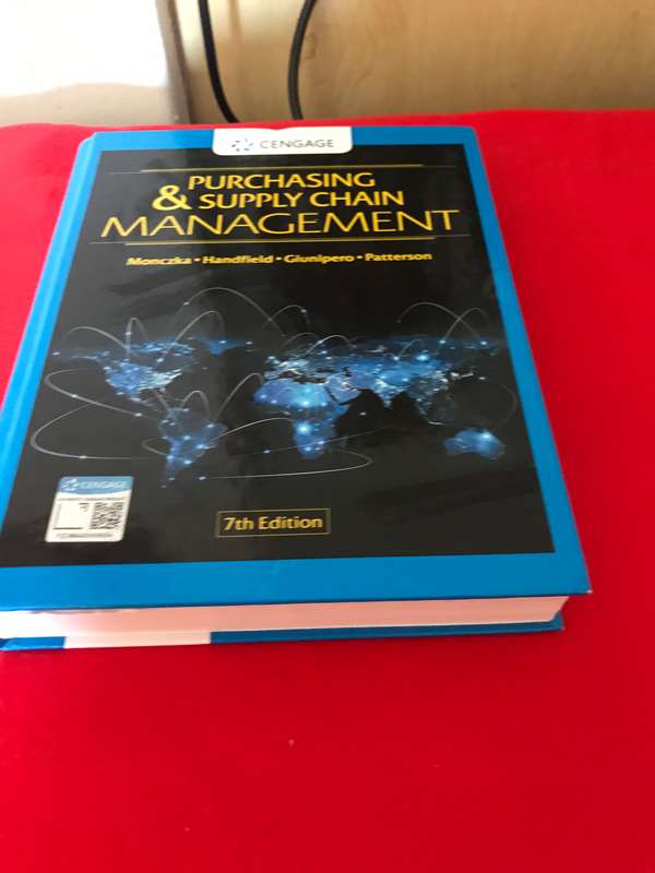 Purchasing And Supply Chain Management (Hardcover, 7th Edition)