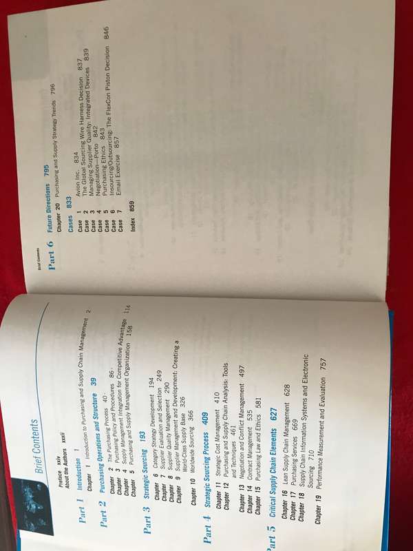 Purchasing And Supply Chain Management (Hardcover, 7th Edition)