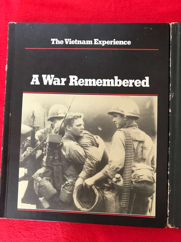 A War Remembered (Vietnam Experience) and Vintage "The Vietnam Experience" HC "Setting the Stage"