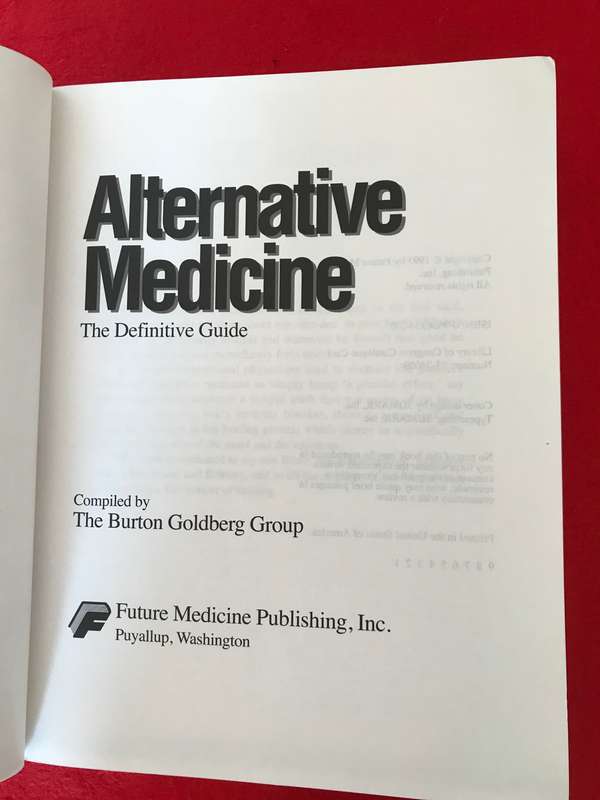 Alternative Medicine : The Definitive Guide