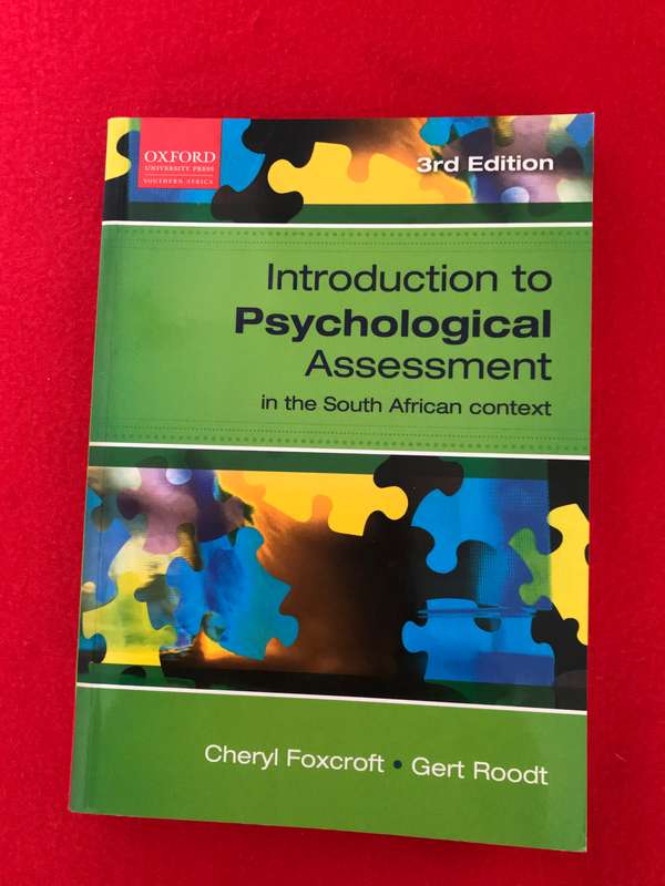 Introduction to Psychological Assessment in the South African Context