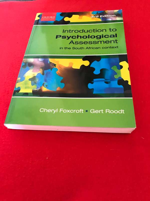 Introduction to Psychological Assessment in the South African Context