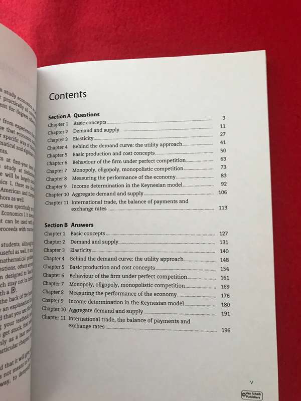 SOUTH AFRICAN WORKBOOK FOR ECONOMICS C van Walbeek