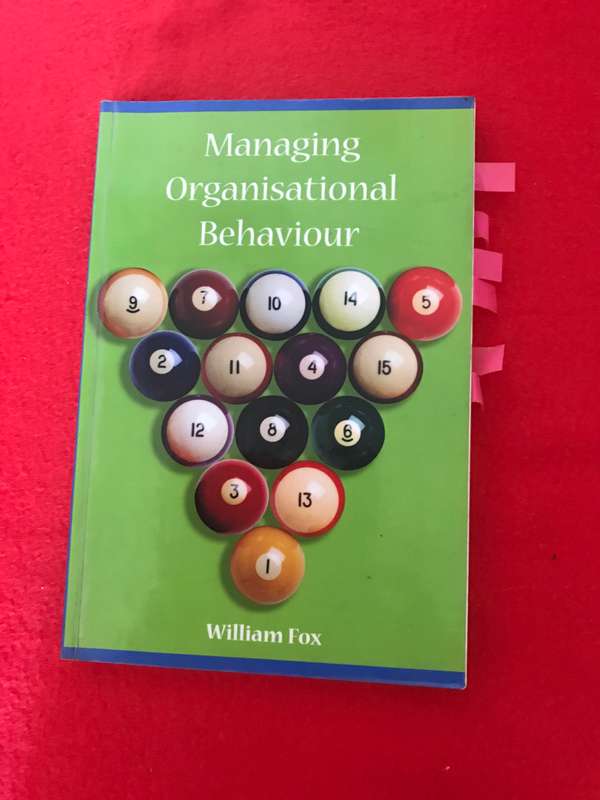Managing Organisational Behaviour - Softcover Fox, William
