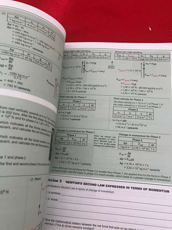 Grade 12: Theory and Workbook Physical Sciences Book 1
