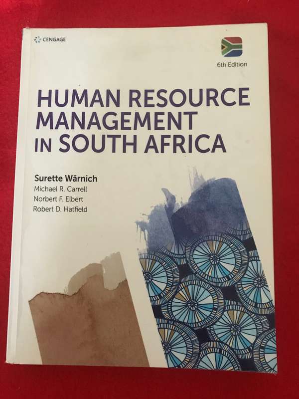 HUMAN RESOURCE MANAGEMENT IN SA 6th edition Surette Warnich