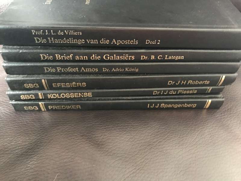 Lot 6: Die Brief aan die Kolossense, Efesiers, Prediker, Galasiers, Handelinge en Profeet Amos