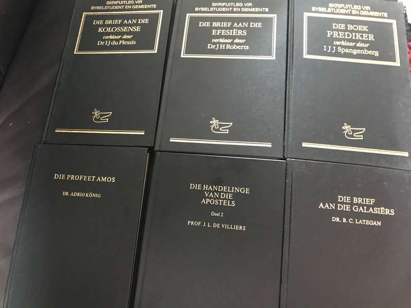 Lot 6: Die Brief aan die Kolossense, Efesiers, Prediker, Galasiers, Handelinge en Profeet Amos