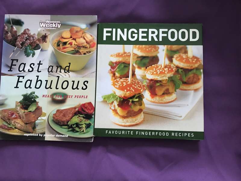 Lot 2 recipe books