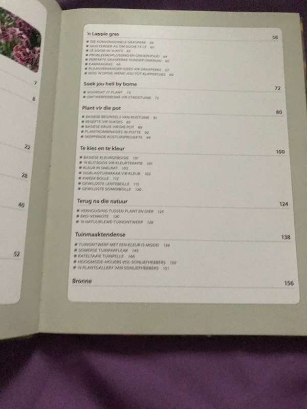 Lot 2: Tuin maak boeke