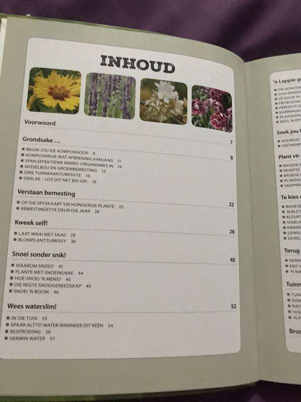 Lot 2: Tuin maak boeke
