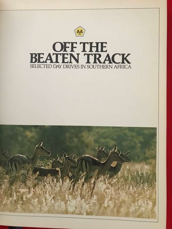 Lot 2 books : off the beaten track and The 4 x 4 Safari Cookbook