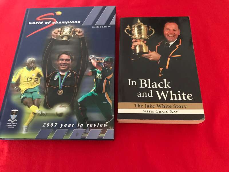 Limited Edition world of champions 2007 year in review (signed by bok squa)and FREE Jake White book